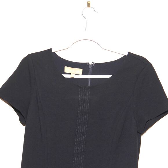 NEW Talbots Black Knit Sheath Dress  Size 4 Short sleeve - Picture 3 of 8